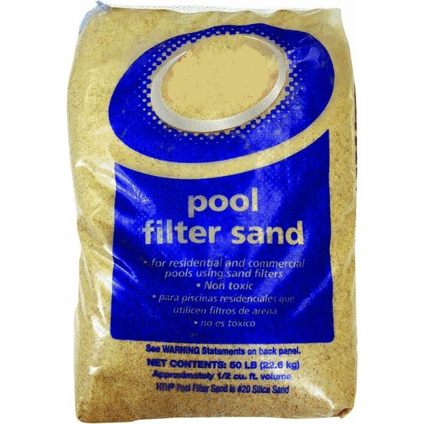 #20 Silica Sand Swimming Pool Filter Media - 50 lbs